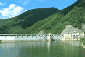 東山ダム（会津若松市）