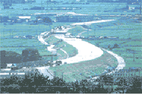 磐越自動車道（会津若松市）