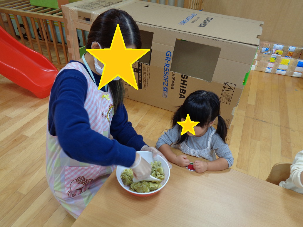 さつまいもクッキング